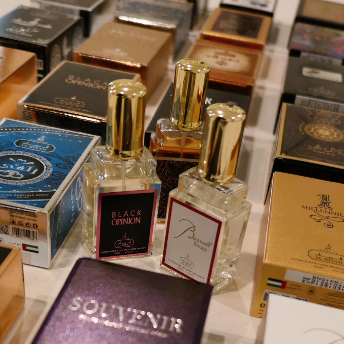 Designer Arabian Oud 5 Bottle ALRIYAD Special Edition Spray Fragrances
