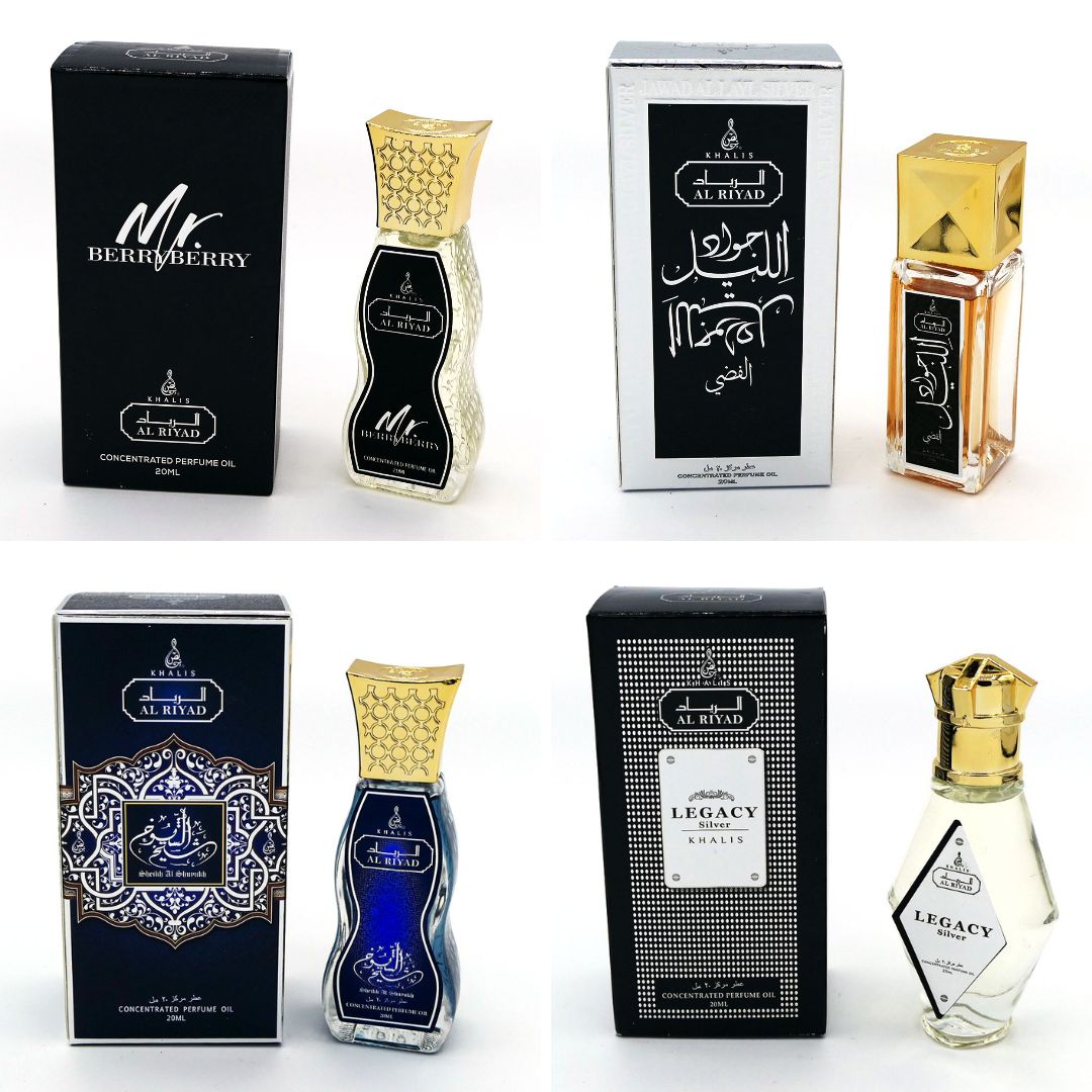 Sleek and Suave Scent Pack (Perfume Oils) - Maison d'Orient