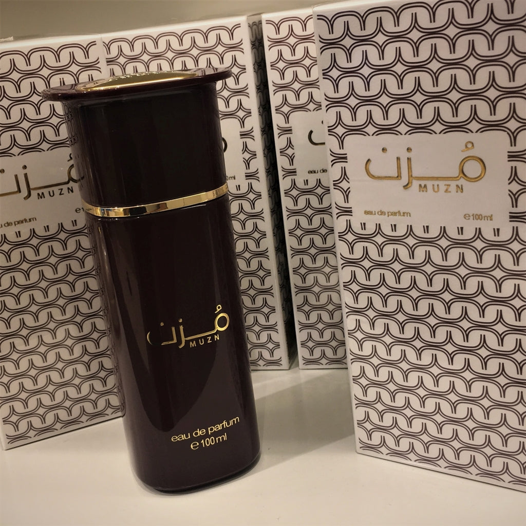 香水(男性用) Ahmed Al Maghribi Muzn MUZN EDP - 100 ML Unisex Fragrance and Cologne for Men by