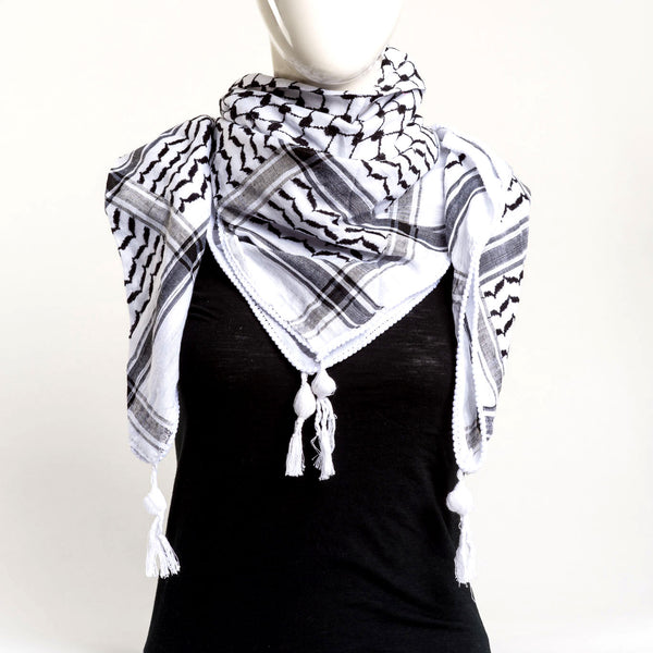 Authentic Hand Loomed Shawl (Alba) - Maison d'Orient