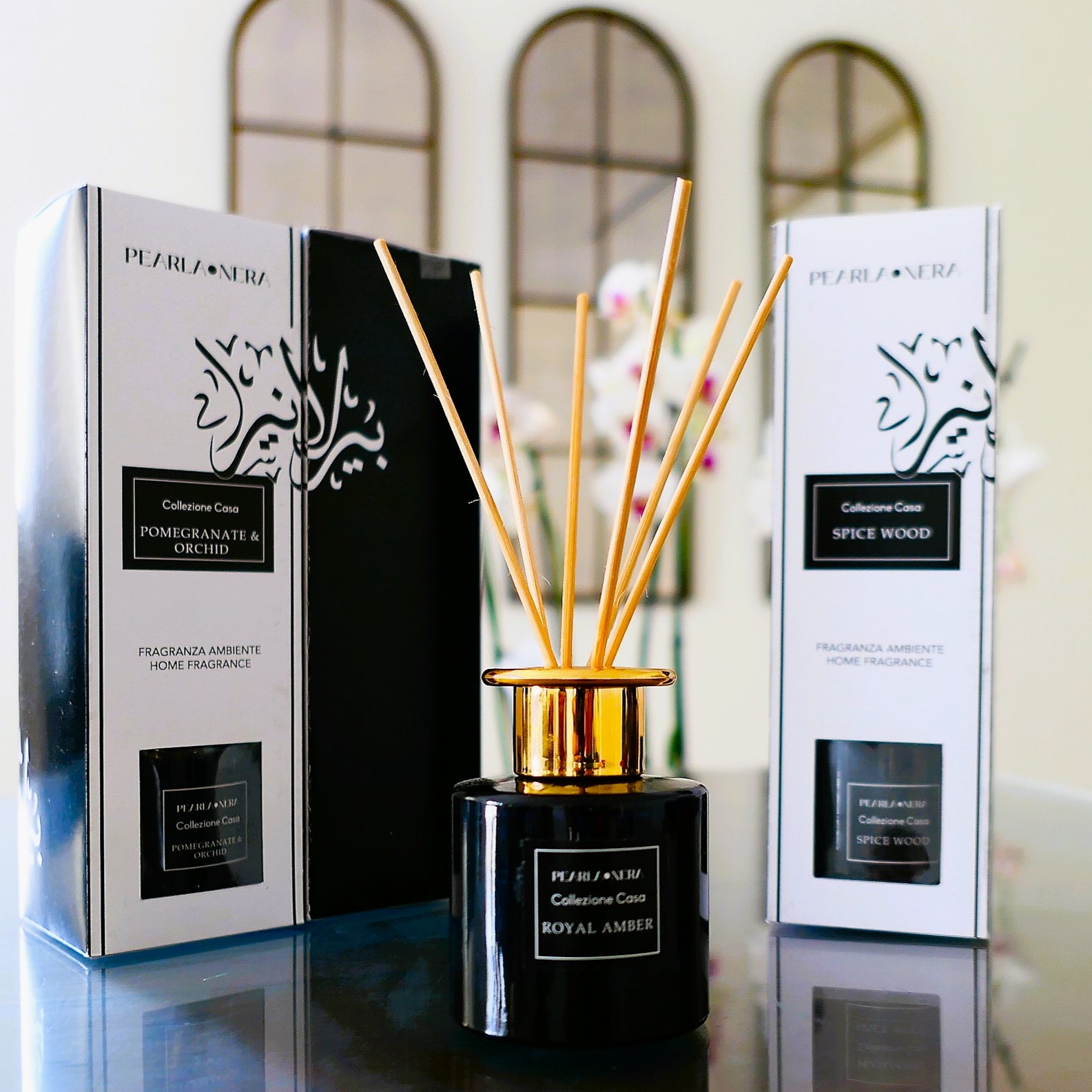 Oak Wood 100mL Reed Diffuser - Maison dOrient