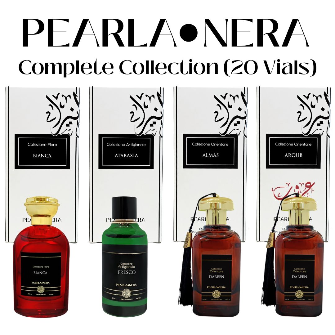 PEARLA·NERA Complete Discovery Set (20 Vials) Unisex Perfume Samples -  Maison d'Orient
